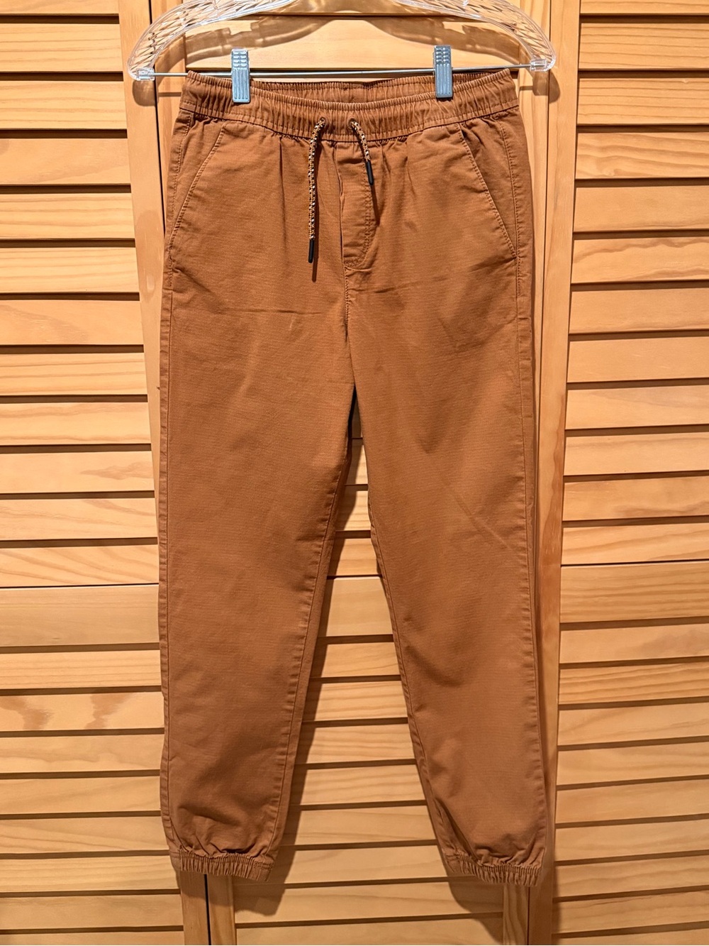 Hanna Andersson Boys Ripstop Cotton Joggers Like New